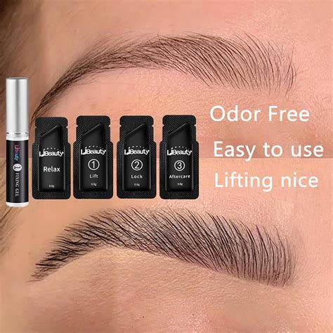 Buy Libeauty Brow Lamination Kit Disposable Sachet Diy Lift Extension ...