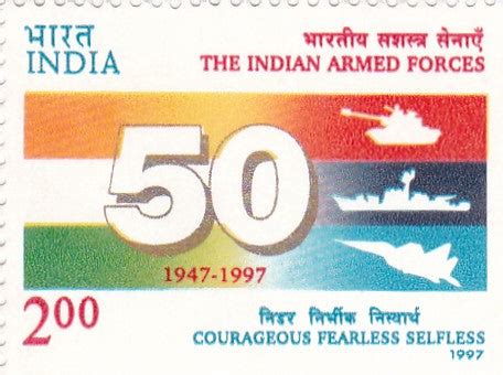 India mint-1997 50th Anniversary of Indian Armed Forces. – Bharat Exotics