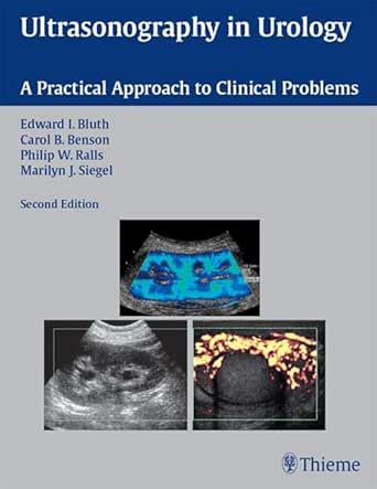 Ultrasonography in Urology: A Practical Approach to Clinical Problems ...