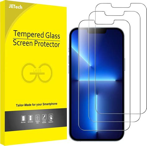 Jetech iPhone 13 Screen Protector Tutorial 的图像结果