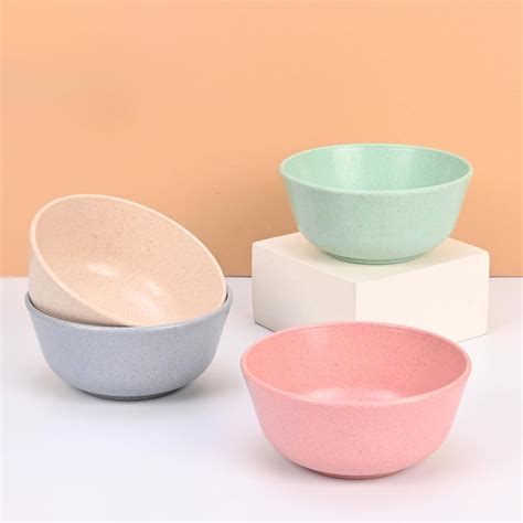 Eha Earth-Friendly Set of 4 Small Curry Bowls for Kitchen | 300 ml ...