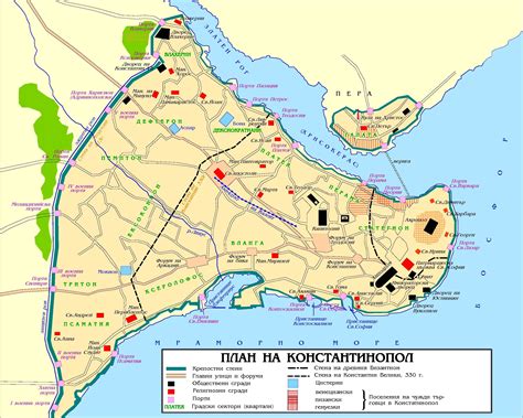 Map of Constantinople | Historical maps, Roman history, History