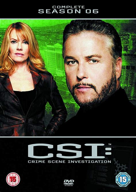 CSI: Las Vegas - Complete Season 6 [DVD]: Amazon.co.uk: William L ...