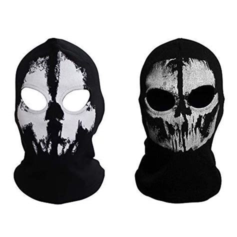 OnairMall Call of Duty 10 COD Ghost Hoods Skull Skeleton Head Mask Hood ...