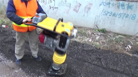 Petrol Soil Vibrating Tamper Vibration Tamping Rammer Compactor - Buy ...