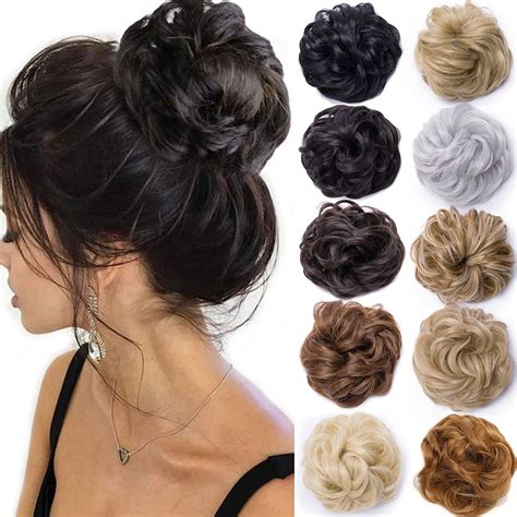 Free 2-day shipping. Buy S-noilite Women Hair Pieces Messy Hair ...