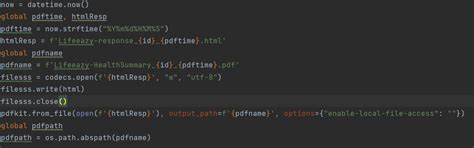 Image result for Python Generated PDF