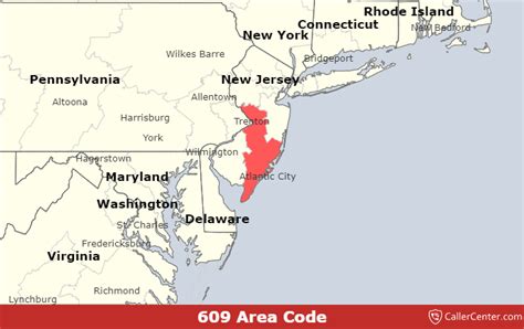 Image result for 609 Area Code