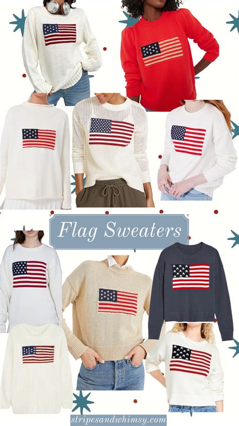 American Flag Sweaters for Every Budget | Stripes and Whimsy
