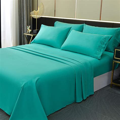 Amazon.com: LONAVA Full Size Sheets Set - 6 Piece Set Wrinkle Free ...