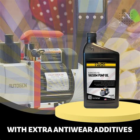 ELBACOOL, Food Grade, Vacuum Pump Oil, ISO VG 46, India | Ubuy