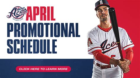 Reno Aces Announce Promotional Schedule for April 2025 | MiLB.com