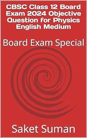 CBSC Class 12 Board Exam 2024 Objective Question for Physics | English ...