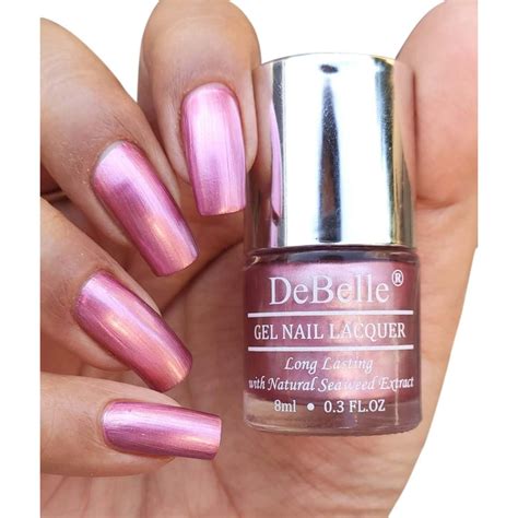 Buy DEBELLE GEL NAIL LACQUER CHROME SILVER METALLIC SILVER NAIL POLISH ...