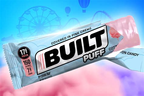 Built Brands makes a Cotton Candy like flavor of its soft Built Puff