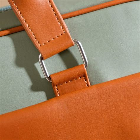 La Fusion Vegan Leather Laptop Organiser Bag 14" x 10" Online - Premium ...