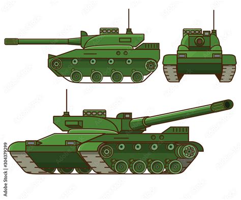 Tank Drawing Side View 的图像结果
