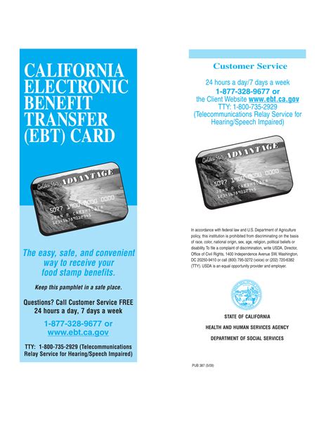 3. Initial Issuance Of Electronic Benefit Transfer Card - WDXO