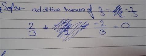 minus 2 by 3 plus is equals to 2 by 3 is equals to - Brainly.in
