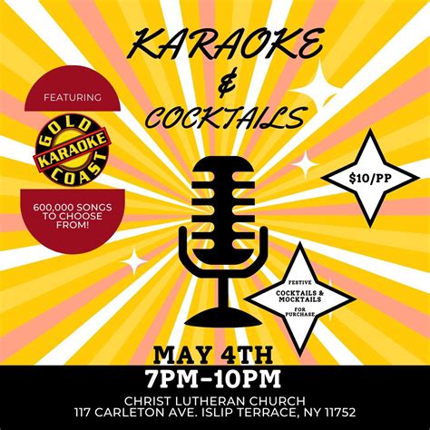 Karaoke night, 117 Carleton Avenue, Islip Terrace, NY, 4 May 2024 ...