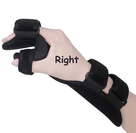 Buy Soft Resting Hand Splint Night Wrist Splint Support Immobilizer ...