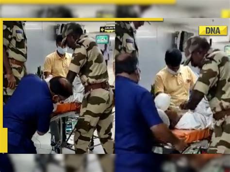 VIDEO: CISF officers' swift action saves man who collapsed due to ...