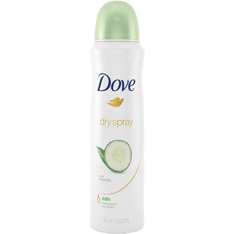 Dove Cucumber & Green Tea Anti-Perspirant Deodorant Spray- 250ml ...