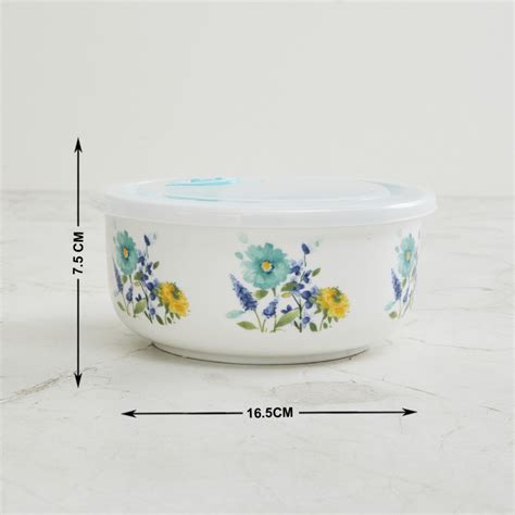 Buy Mandarin Floral Print 3-Pc Serving Bowl Set - 620 ml from Home ...