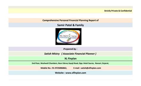 Sample of Financial Plan 的图像结果