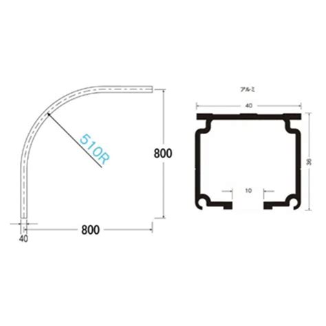 BIM objects - Free download! 24L02AS HGカーブレール | BIMobject
