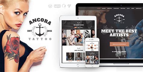 tattoo pro v1 7 9 your tattoo shop wordpress theme