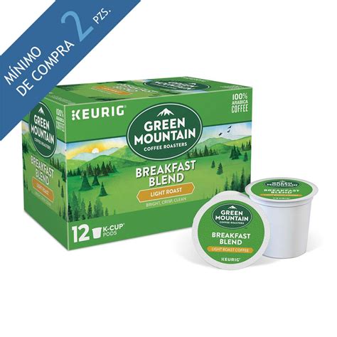 Keurig Green Mountain Coffee, Breakfast Blend, 72 cápsulas K-cups ...