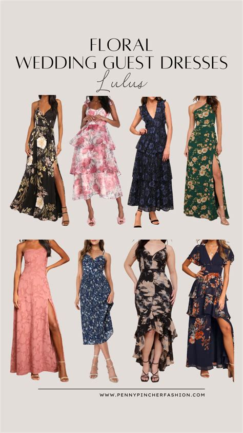30+ Floral Dresses for Wedding Guests - Penny Pincher Fashion Blog