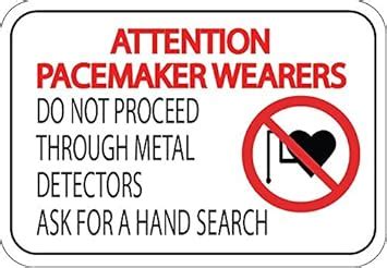 Graphical Warehouse Attention Pacemaker Wearers Floor Sign-38" : Amazon ...