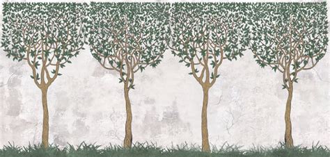 Transform Any Room with Stunning Green Tree Murals