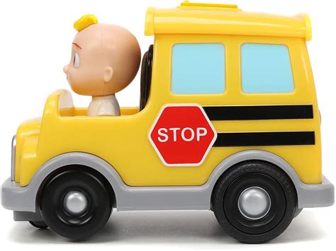 Buy Jada Toys Cocomelon 7.5 School Bus RC Remote Control Car, Toys for ...