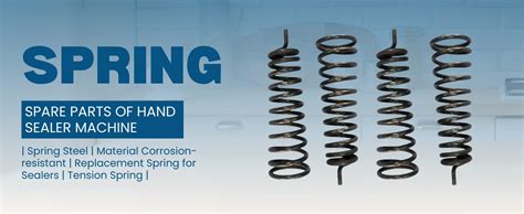 SMART PACK Spring for Pacakging of Hand Sealing Machine’s Spare Parts ...