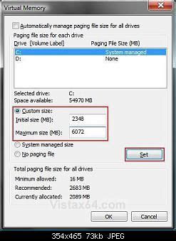Image result for Virtual Memory Paging File