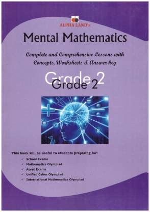 Mental Mathematics Grade 2 - Complete and comprehensive Lessons with ...