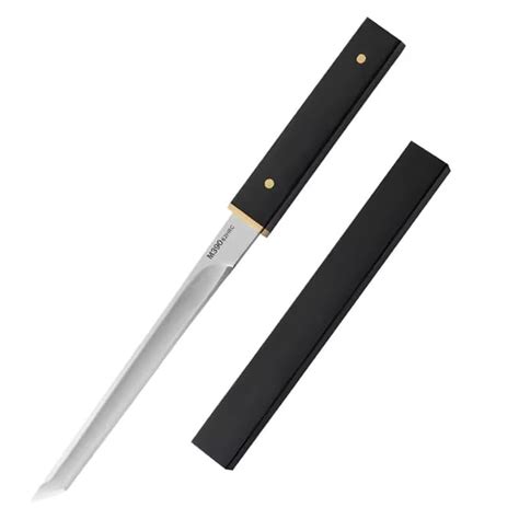 Machado Japanese Style Mini Pocket Katana Kitchen Knife with Sheath ...