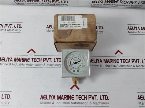 Tempress R404A R134A R22 Suction & Oil Pressure Gauge M017810 0003 ...
