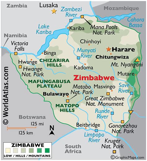 Zimbabwe Maps & Facts - World Atlas