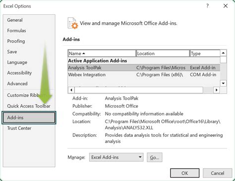 Image result for Excel Data Analysis Add In
