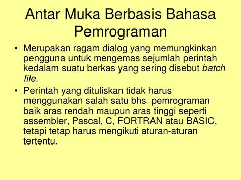 Image result for Dialog Berbasis Command Language