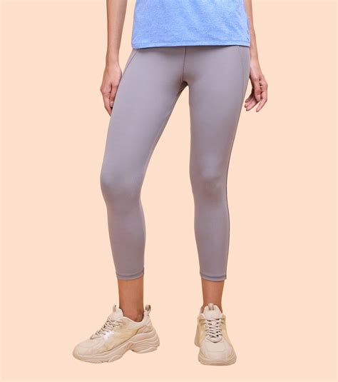 Enamor A605 Basic Workout Legging Dry Fit High Waist Basic Workout Leg