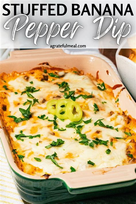stuffed banana pepper dip