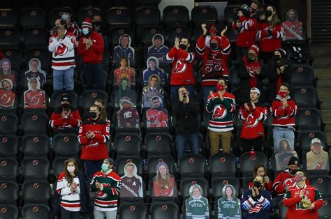 PHOTOS: Devils lose to Islanders as fans return to Prudential Center ...