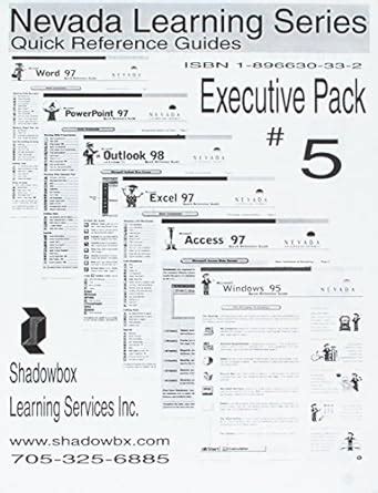 Buy Executive Pack #5: Microsoft Office 97 with Win. 95 (includes QRG's ...