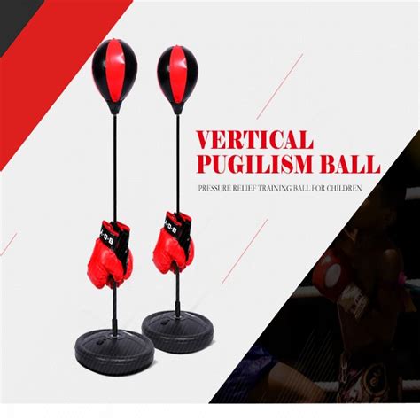 Boxing Speed Balls, Training Boxing Sports Standing Boxing Set Punching Bag W' Stand for Teens ...