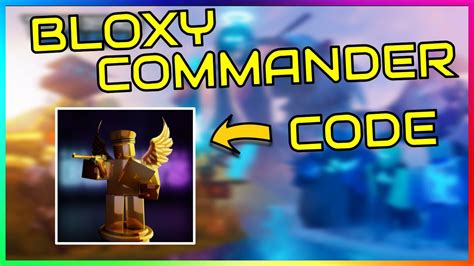 Image result for TDS Code for Bloxy Commander